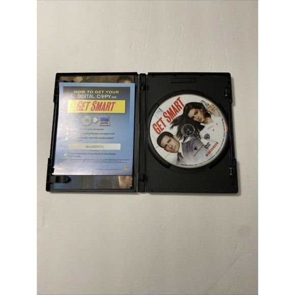 Get Smart (DVD, 2008, Widescreen) Steve Carell, Anne Hathaway, Dwayne Johnson - Picture 3 of 6